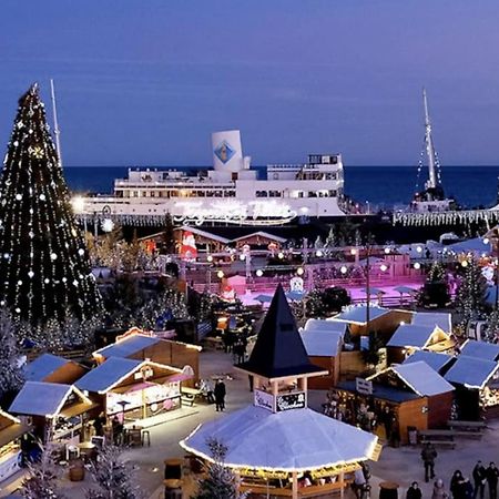 2Min A Pied De La Plage Grande Terrasse เลอบาร์กาแรส ภายนอก รูปภาพ